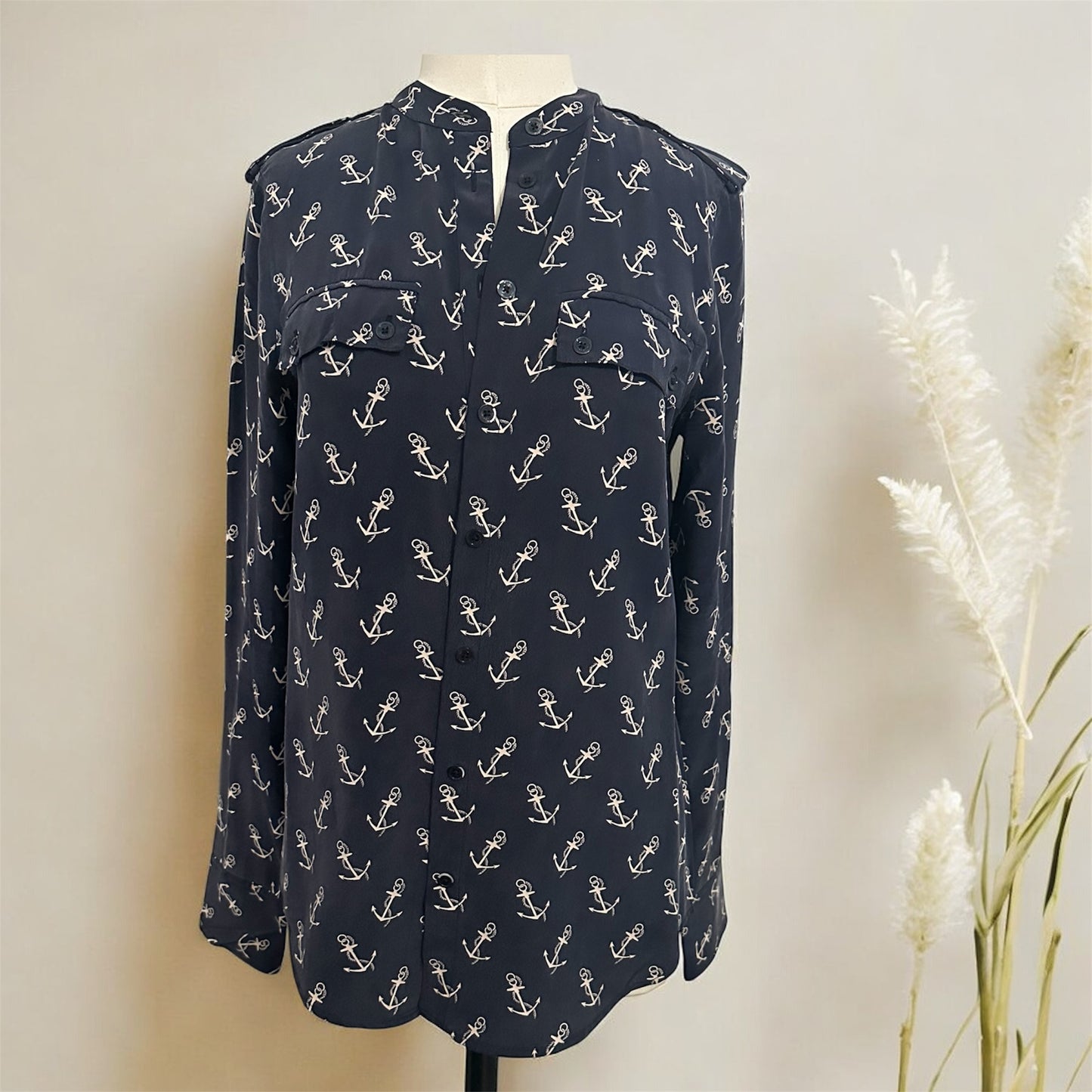 Equipment Femme Anchor Blouse